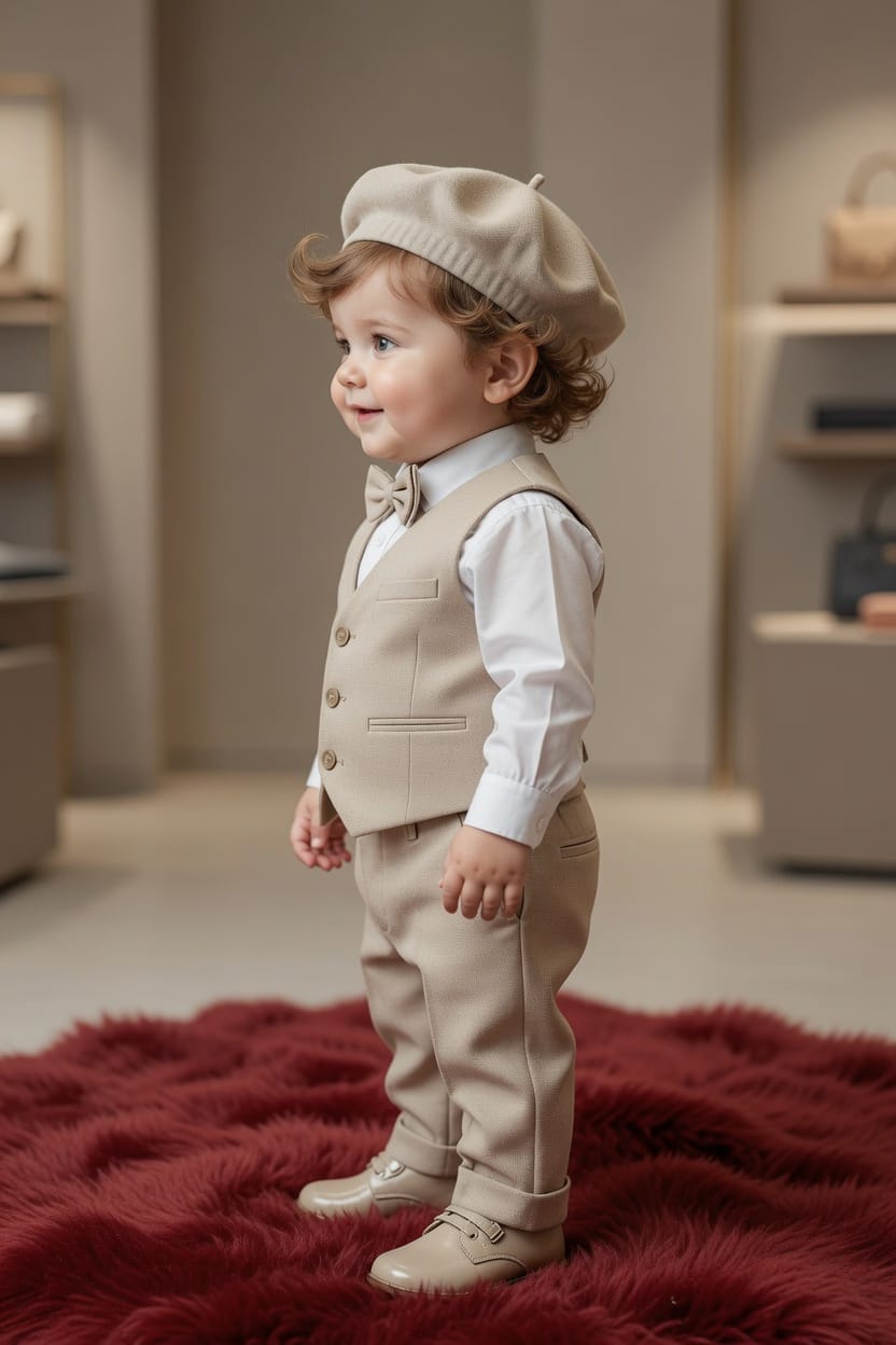 🤵 بدلة أولاد شورت بتصميم تحفة