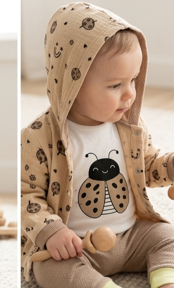 ✨🐞🍂🍂 طقم "دعسوقة الفرح🐞🍁🍂 2657
