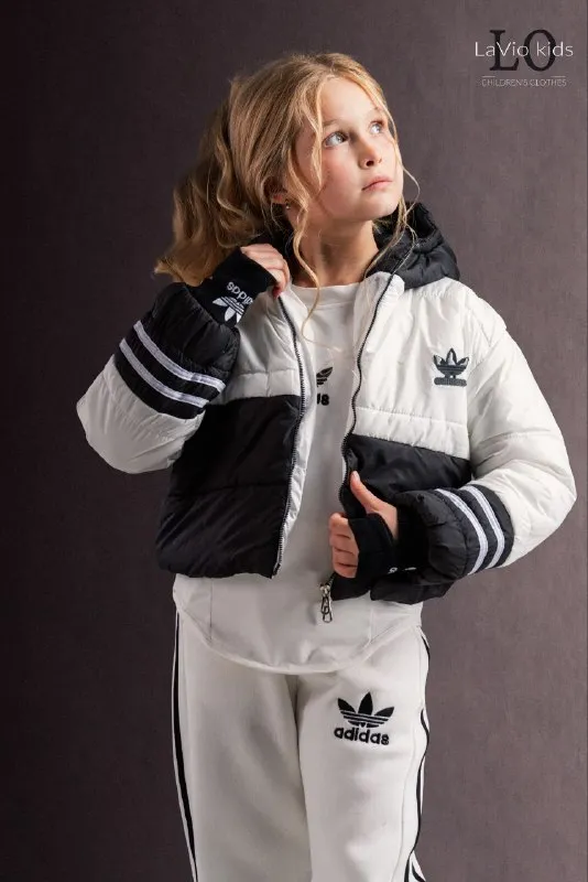 MODEL 12 | ADIDAS COLOR BLOCK PUFFER SET