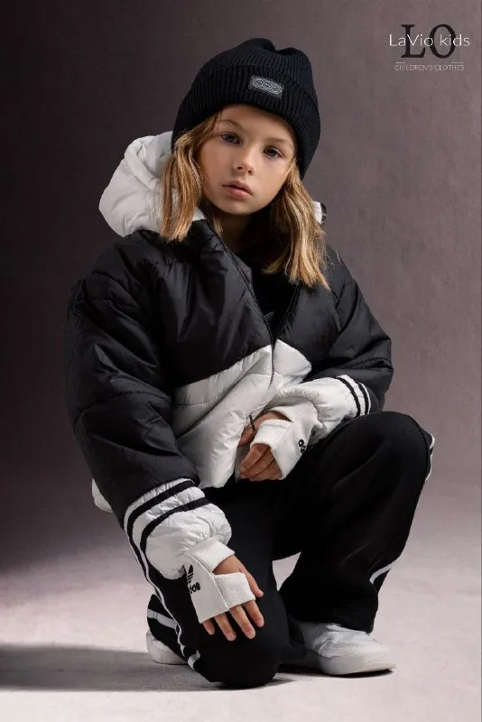MODEL 12 | ADIDAS COLOR BLOCK PUFFER SET — صورة 5