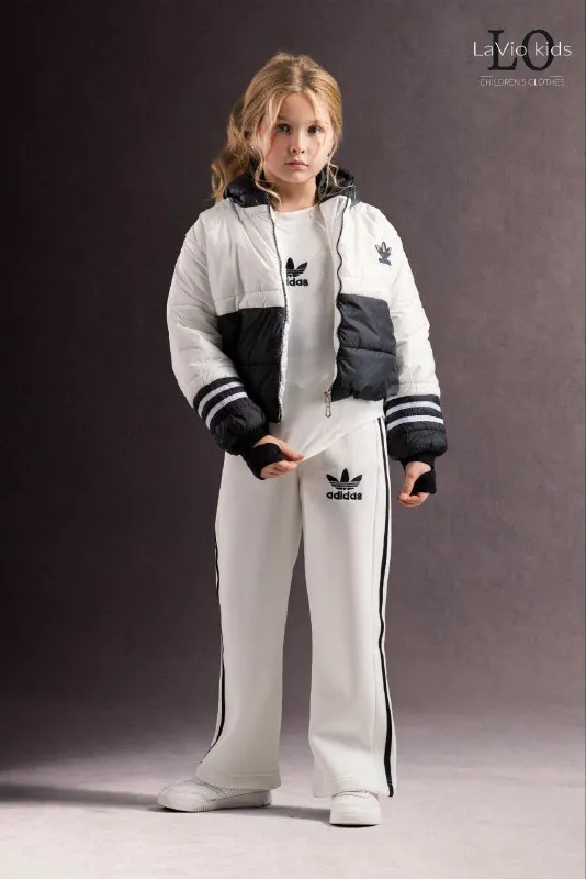 MODEL 12 | ADIDAS COLOR BLOCK PUFFER SET — صورة 4