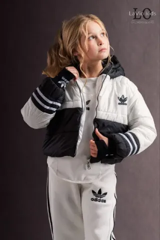 MODEL 12 | ADIDAS COLOR BLOCK PUFFER SET