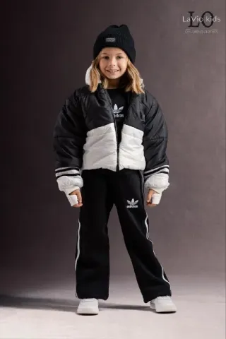 MODEL 12 | ADIDAS COLOR BLOCK PUFFER SET — صورة 3