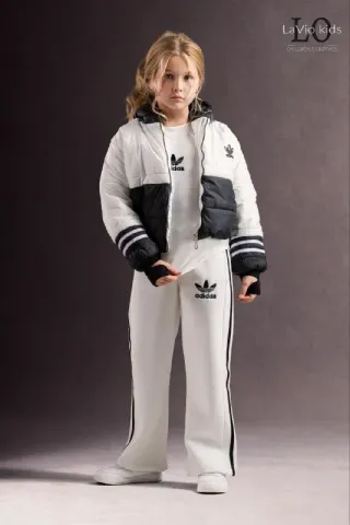 MODEL 12 | ADIDAS COLOR BLOCK PUFFER SET — صورة 4
